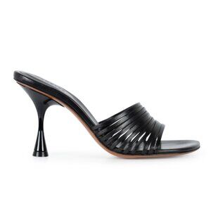 Wandler Max Strappy Sandal in Black, Size 38